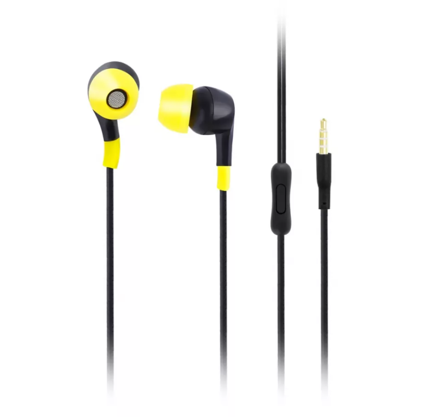 Наушники с микрофоном SmartBuy A7 SBH-013 внутриканальные, кабель 1,2м, 3,5мм 4-pin Jack, кнопка выз