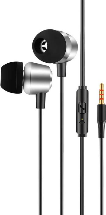 Наушники с микрофоном SmartBuy Model V SBH-012-V-K внутриканальные, кабель 1,2м, 3,5мм 4-pin Jack, к