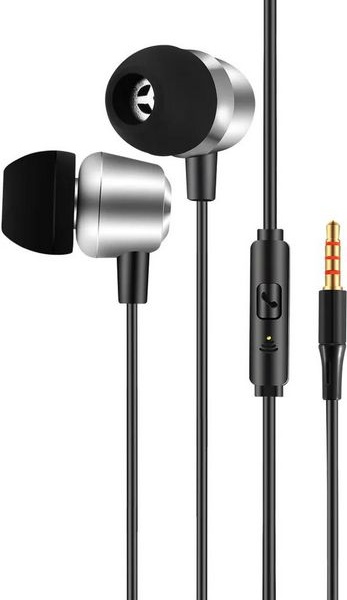 Наушники с микрофоном SmartBuy Model V SBH-012-V-K внутриканальные, кабель 1,2м, 3,5мм 4-pin Jack, к