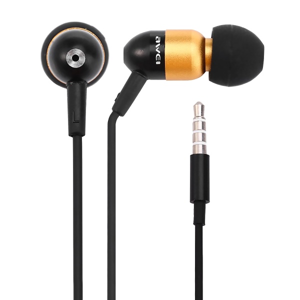Наушники с микрофоном AWEI Q8i Gold