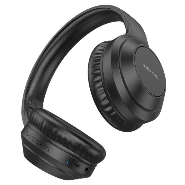 Наушники беспроводные Borofone BO20 Player полноразмерные, Bluetooth 5.3, коробка, черный