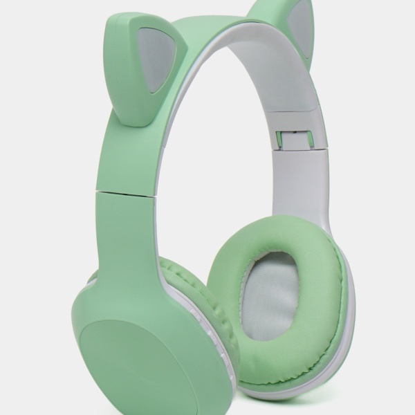 BT наушники cat ear p38m зеленый