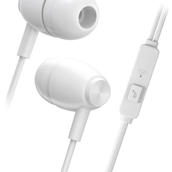 Наушники с микрофоном SmartBuy "J5" SBH-028K внутриканальные, кабель 1,2м, 3,5мм 4-pin Jack, кнопка 
