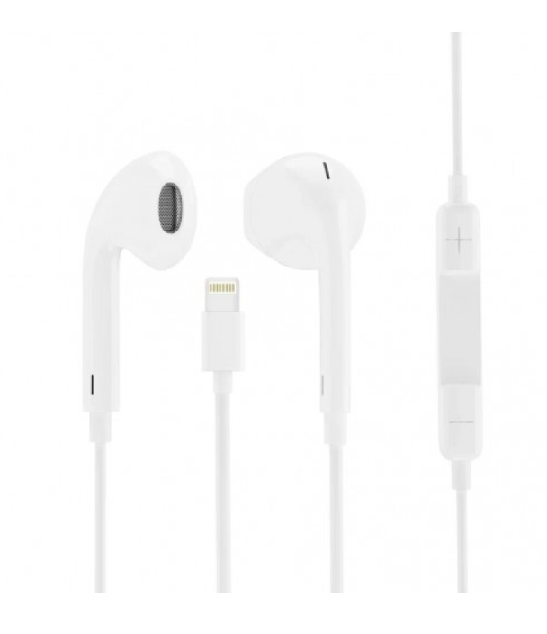 Наушники с микрофоном Perfeo "REPLICA" PF-B4866 вкладыши, кабель 1,2м, Lighting, регулятор громкости