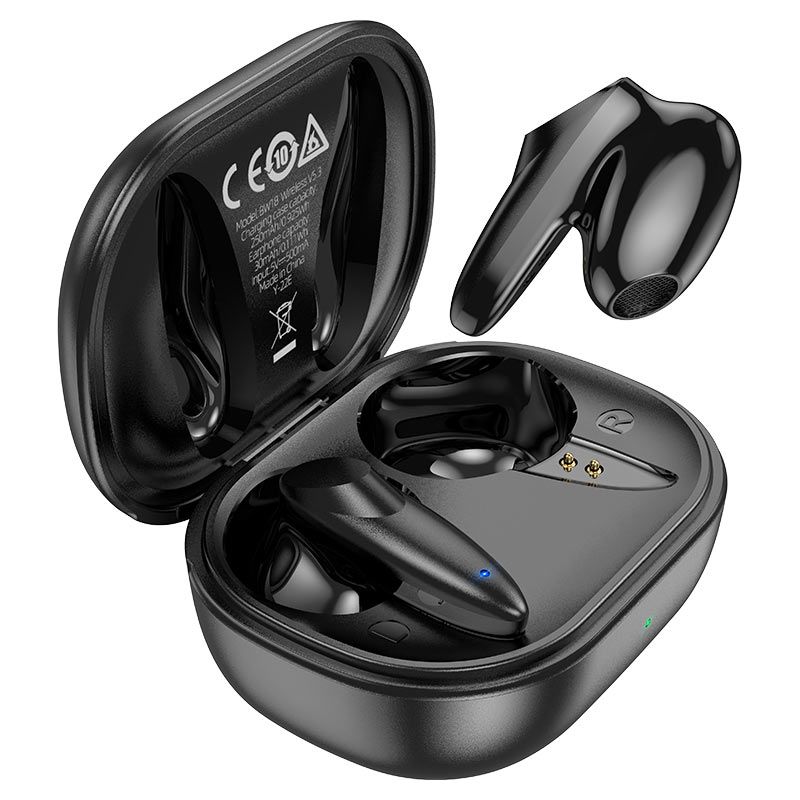 Наушники беспроводные Borofone BW18 Initial внутриканальные, Bluetooth V5.3, кейс для хранения и зар