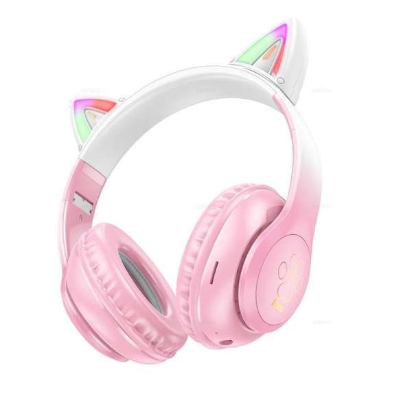 BT наушники полноразмерные Hoco w42 pink