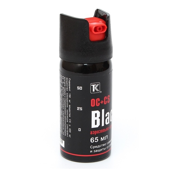 Баллончик перцовый Black 65мл