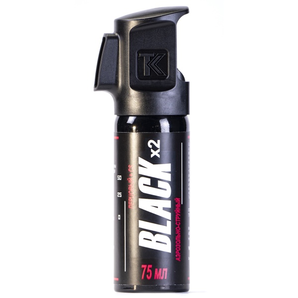 Баллончик перцовый Black 75мл