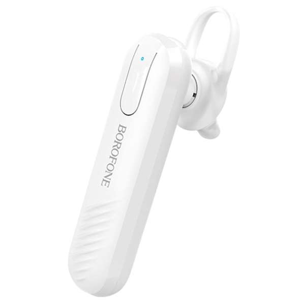 Наушники беспроводные Borofone BC20 Smart вкладыши (заушные), Bluetooth, мобильная, МОНО!!!! белый