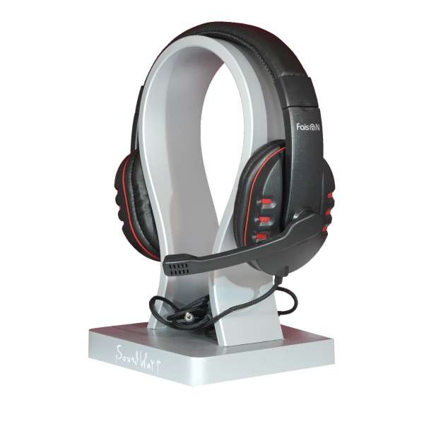 Наушники с микрофоном FaisON HP-4 Gaming полноразмерные, кабель 1,7м, 3,5мм 4-pin Jack, регулятор гр