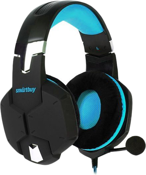 Наушники с микрофоном SmartBuy "RUSH VIPER" SBHG-2000 полноразмерные, кабель 1м+2м, игровые, регулят