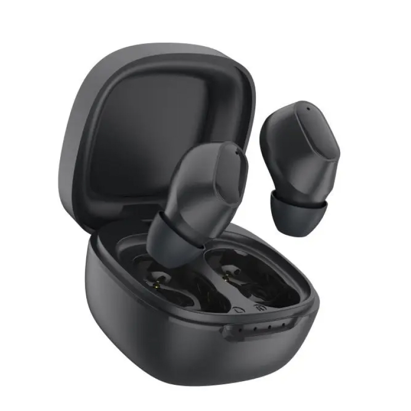 Наушники беспроводные Celebrat TWS-W30 внутриканальные, кейс для хранения и зарядки черные