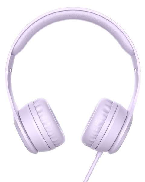 Наушники с микрофоном HOCO W21 Graceful charm полноразмерные, кабель 1,2м, 3,5мм 4-pin Jack, серый 