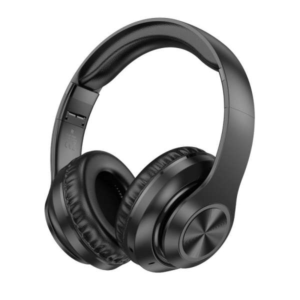 Наушники беспроводные Borofone BO24 Gratified полноразмерные, Bluetooth 5.3, черный коробка