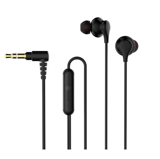 Наушники с микрофоном Perfeo "Knob" PF-C3211 внутриканальные, кабель 1,2м, 3,5мм 4-pin Jack, кнопка 