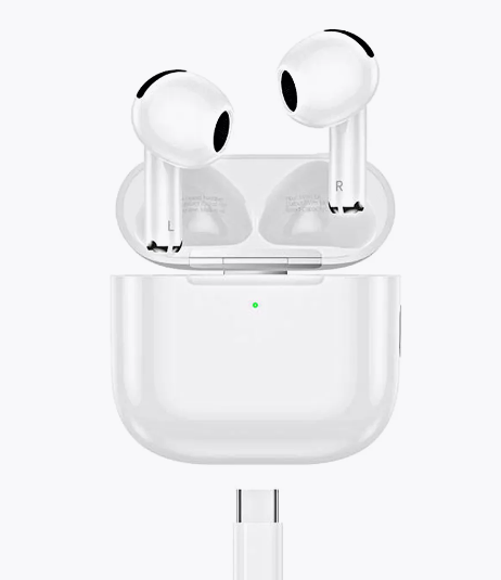 Наушники беспроводные Borofone BW83 вкладыши, Bluetooth V5.4 кейс для хранения и зарядки в белый