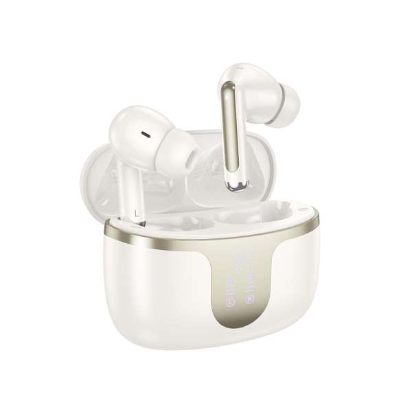 Наушники беспроводные HOCO EQ10 Harmony вкладыши, Bluetooth V5.3 кейс для хранения и зарядки белый
