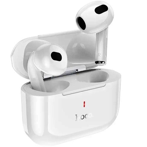 Наушники беспроводные HOCO EW58 внутриканальные, Bluetooth V5.3 кейс для хранения и зарядки белый