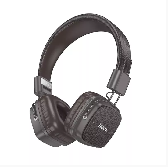 Наушники беспроводные HOCO W56 Earl полноразмерные, Bluetooth 5.4, коричневый коробка
