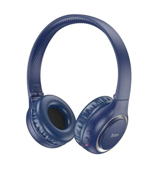Наушники беспроводные HOCO W41 Charm полноразмерные, Bluetooth 5.3, синий коробка