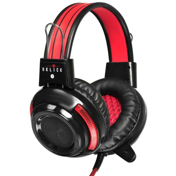 Наушники с микрофоном Oklick HS-G300 Armageddon , кабель 2,3м,м, , , игровые, 2х3,5мм Jack, динамики