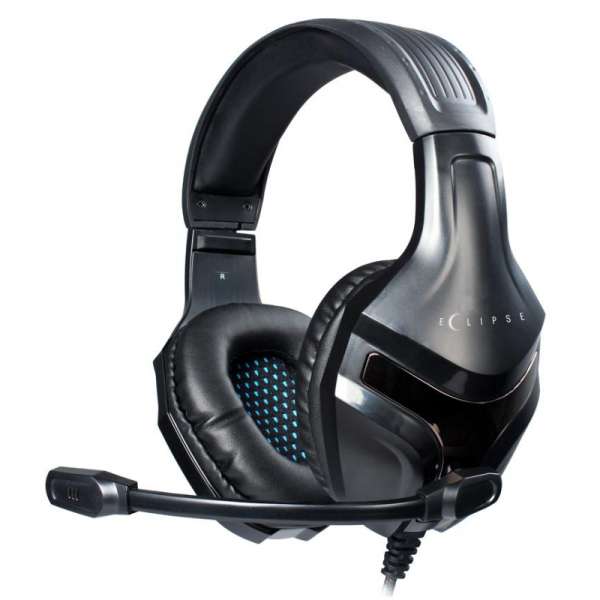 Наушники с микрофоном Oklick HS-L370G Eclipse полноразмерные, кабель 2,3м тканевый, игровые, регулят