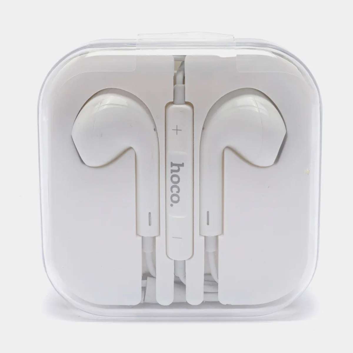 Наушники с микрофоном HOCO M1 Max (IPhone5) вкладыши, кабель 1,2м, Lighting, кнопка вызова, регулято