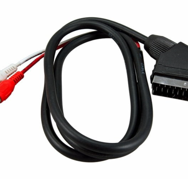 Шнур Scart/2RCA 1.5м