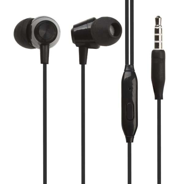 Наушники с микрофоном Borofone BM20 DasMelody вкладыши, кабель 1,2м, коробка, черные