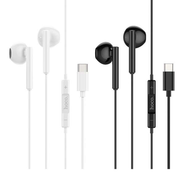 Наушники с микрофоном HOCO M65 Special sound вкладыши, кабель 1,2м, разьем Type-C, регулятор громкос