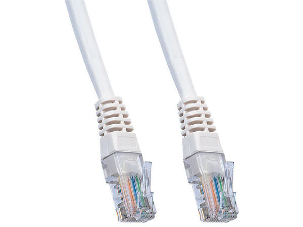 Кабель патч-корд RJ-45 Perfeo кат.5e 30м, пакет, белый (P6011)