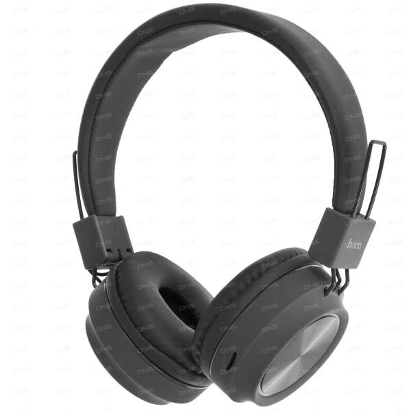 Наушники беспроводные HOCO W25 Promise накладные, Bluetooth, коробка, серые