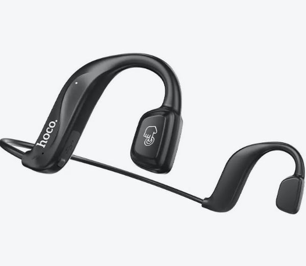 Bluetooth гарнитура HOCO ES50 Wise Mini Wireless Headset (with charging case) моно (черная)