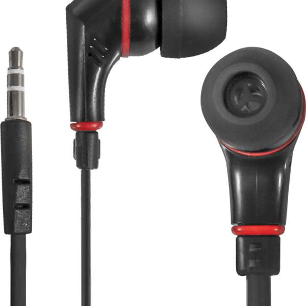 Наушники Defender "Trendy" 707 внутриканальные, кабель 1.1м (плоский), пакет (63707), черные