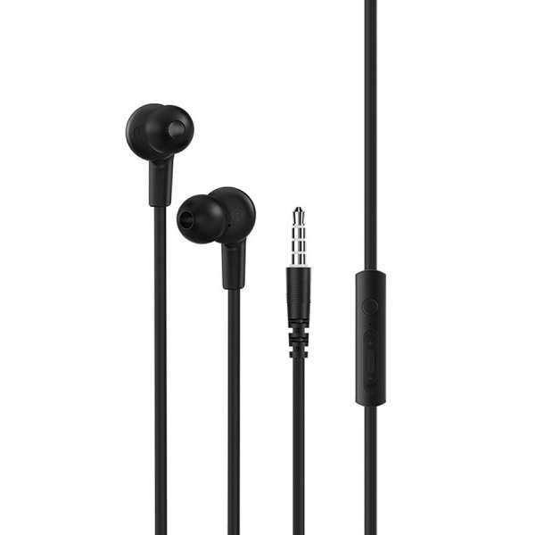 Наушники с микрофоном Borofone BM37 Noble sound внутриканальные, кабель 1,2м, регулятор громкости, к