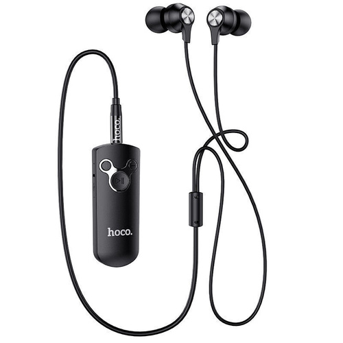 Наушники беспроводные HOCO E52 Euphony внутриканальные заушные, Bluetooth 5.0, коробка, черный