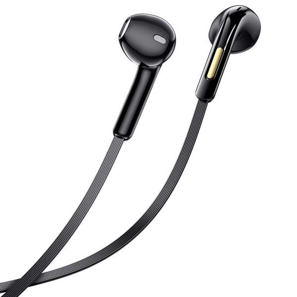 Наушники с микрофоном Borofone BM55 Sonido вкладыши, кабель 1,2м, коробка, черные