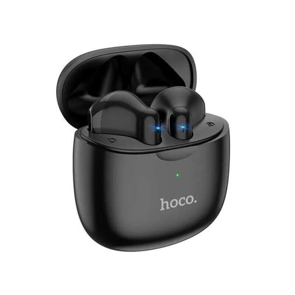 Наушники беспроводные HOCO ES56 Scout вкладыши, Bluetooth V5.1 кейс для хранения и зарядки в черный