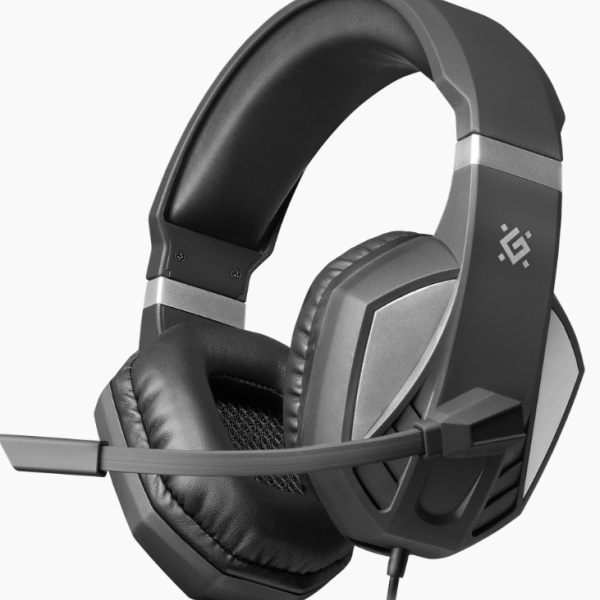 Наушники с микрофоном Defender Zeyrox полноразмерные, кабель 1,8м, 3,5мм 4-pin Jack, регулятор громк