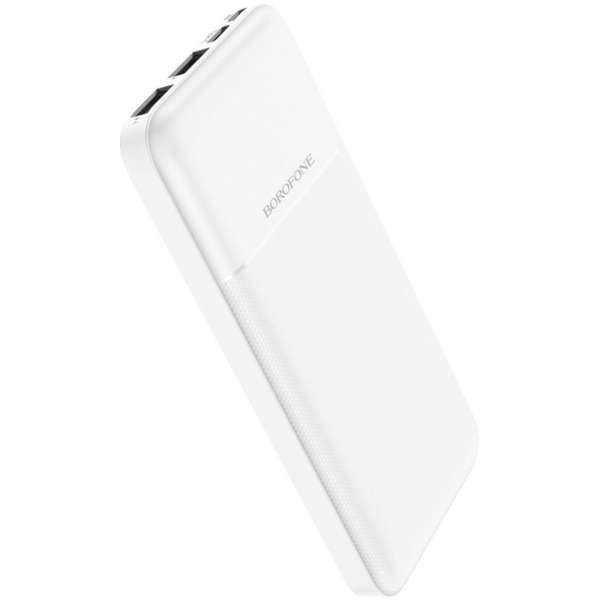 Портативное зарядное устройство Borofone BJ56 10000 мАч Выходной ток:USB1/2-QC3.0-22,5Вт, белый