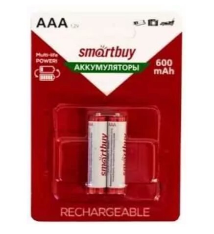 Аккумулятор SmartBuy R3 600 mAh BL 2 ЗА УПАКОВКУ