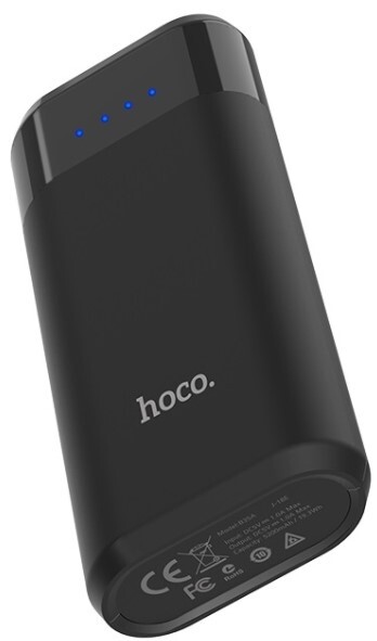 Портативное зарядное устройство HOCO B35A 5200 мАч Выходной ток:1USB-1000мА ; входной ток: 1000мА, п