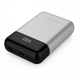 Портативное зарядное устройство GOLF SP06 10000 мАч PD + QC, Type-C, Выход: 3A, max 18W , LED диспле