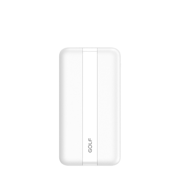 Портативное зарядное устройство GOLF G92 10000 мАч 1USB выход 5В/3А, LED дисплей/ PD + QC/ Type-C бе