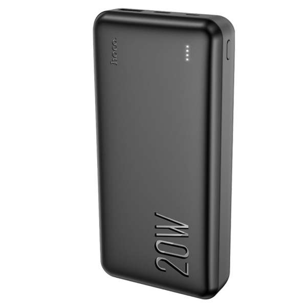 Портативное зарядное устройство HOCO J87A Tacker 20000 мАч Выходной ток:USB1-QC3.0-18Вт, Type-C-черн