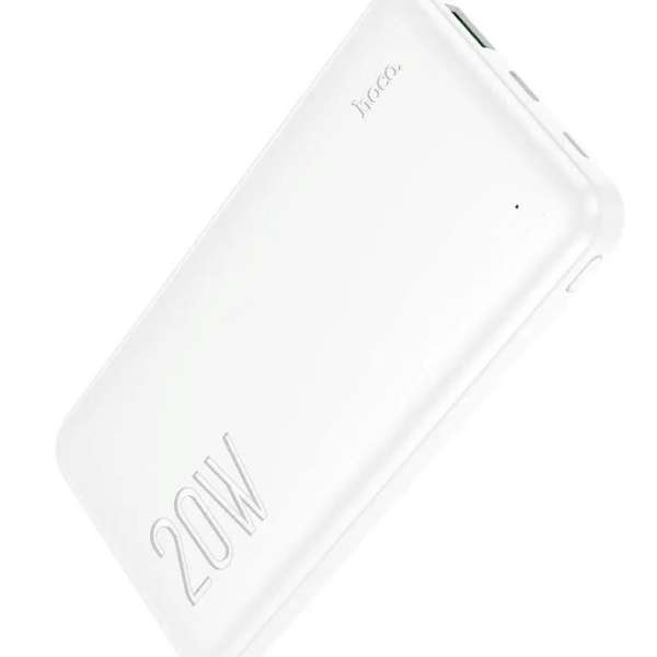 Портативное зарядное устройство HOCO J87 Tacker 10000 мАч Выходной ток:USB1-QC3.0-18Вт, Type-C-белый