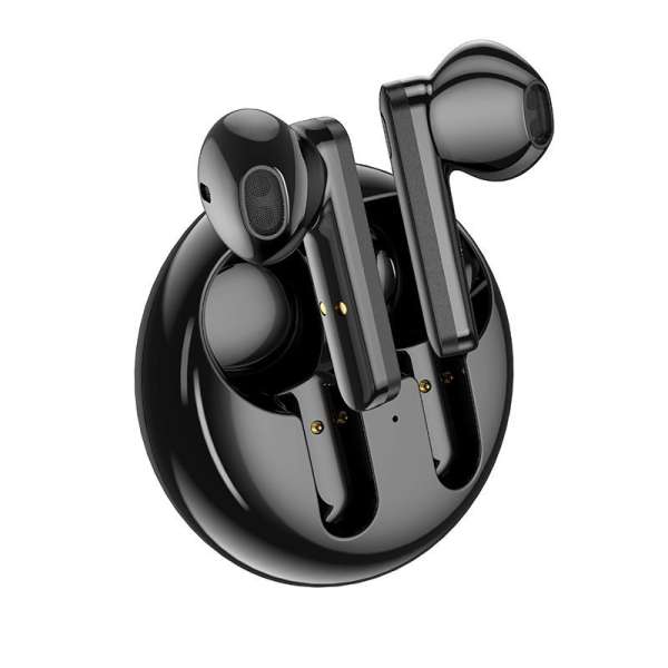 Наушники беспроводные Borofone BW08 Luxury внутриканальные, Bluetooth V5.1, кейс для хранения черный