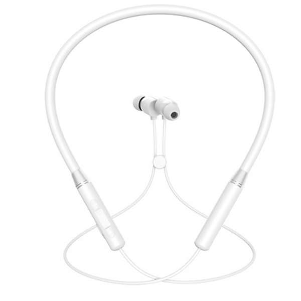 Наушники беспроводные EZRA BW32 внутриканальные, Bluetooth V5.0 шейный обод, белый коробка