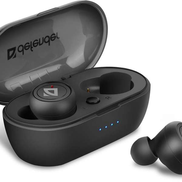 Наушники беспроводные Defender "Twins" 636 TWS Pro внутриканальные, Bluetooth V5.1 + EDR, A2DP, AVRC