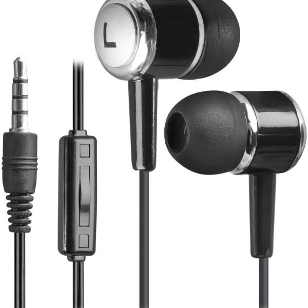 Наушники с микрофоном Defender "Pulse" 427 внутриканальные, кабель 1,2м, 3,5мм 4-pin Jack, кнопка вы
